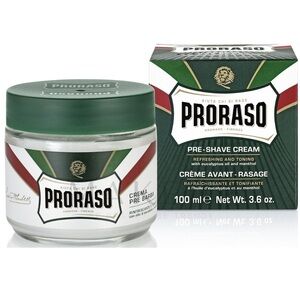 NIB 3.6 oz PRORASO Pre-shave cream
